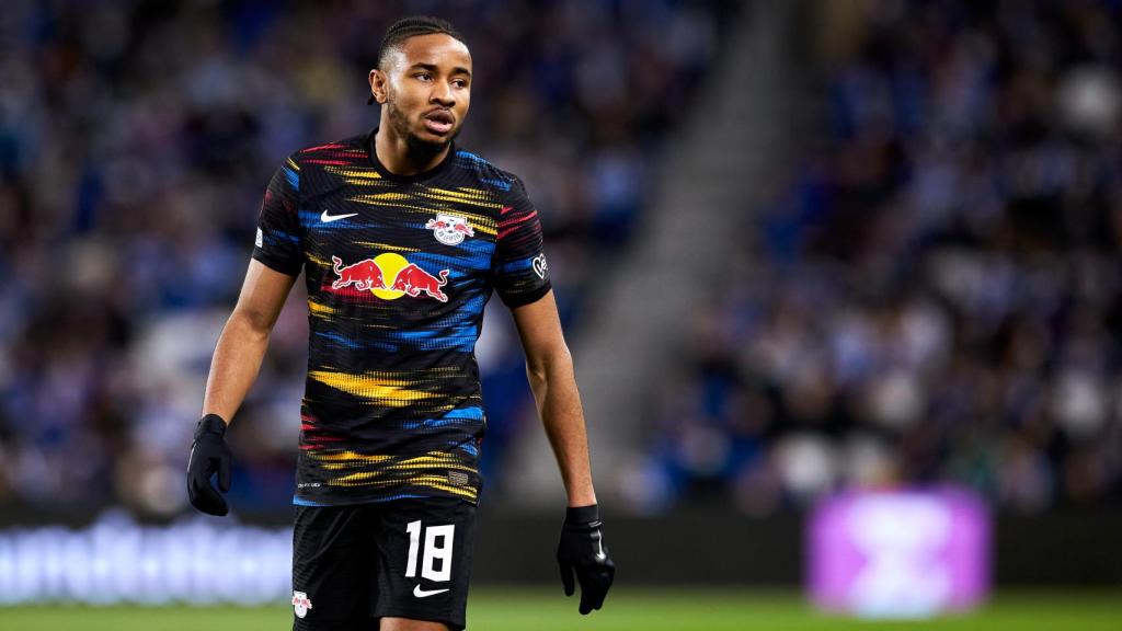 Christopher Nkunku, en la Europa League.