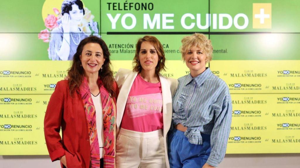 Laura Rojas-Marcos, Laura Baena y Tania Llasera.