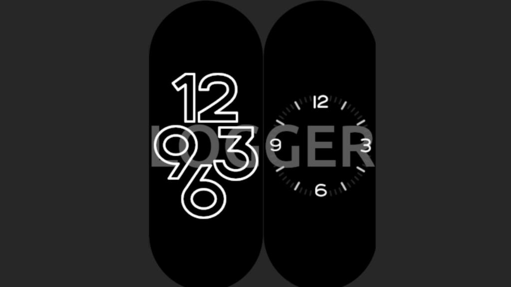 Xiaomi Band 7 watchface filtrado