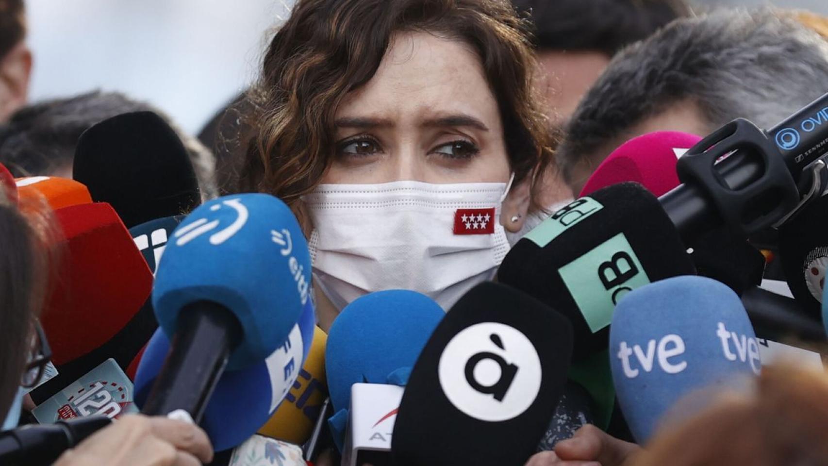 La presidenta de la Comunidad de Madrid, Isabel Díaz Ayuso.
