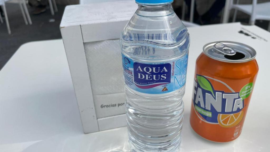 Bebidas servidas.