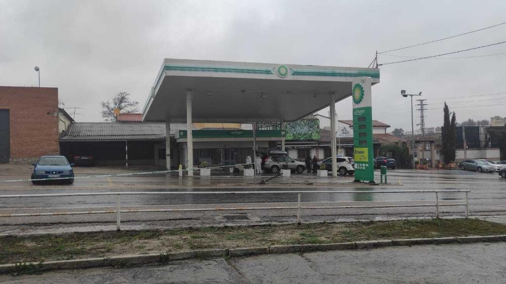 Imagen del lugar del crimen.