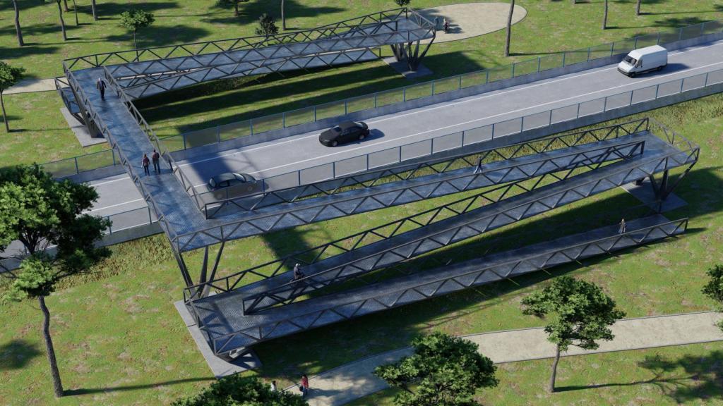 La pasarela que también se espera construir en Simancas