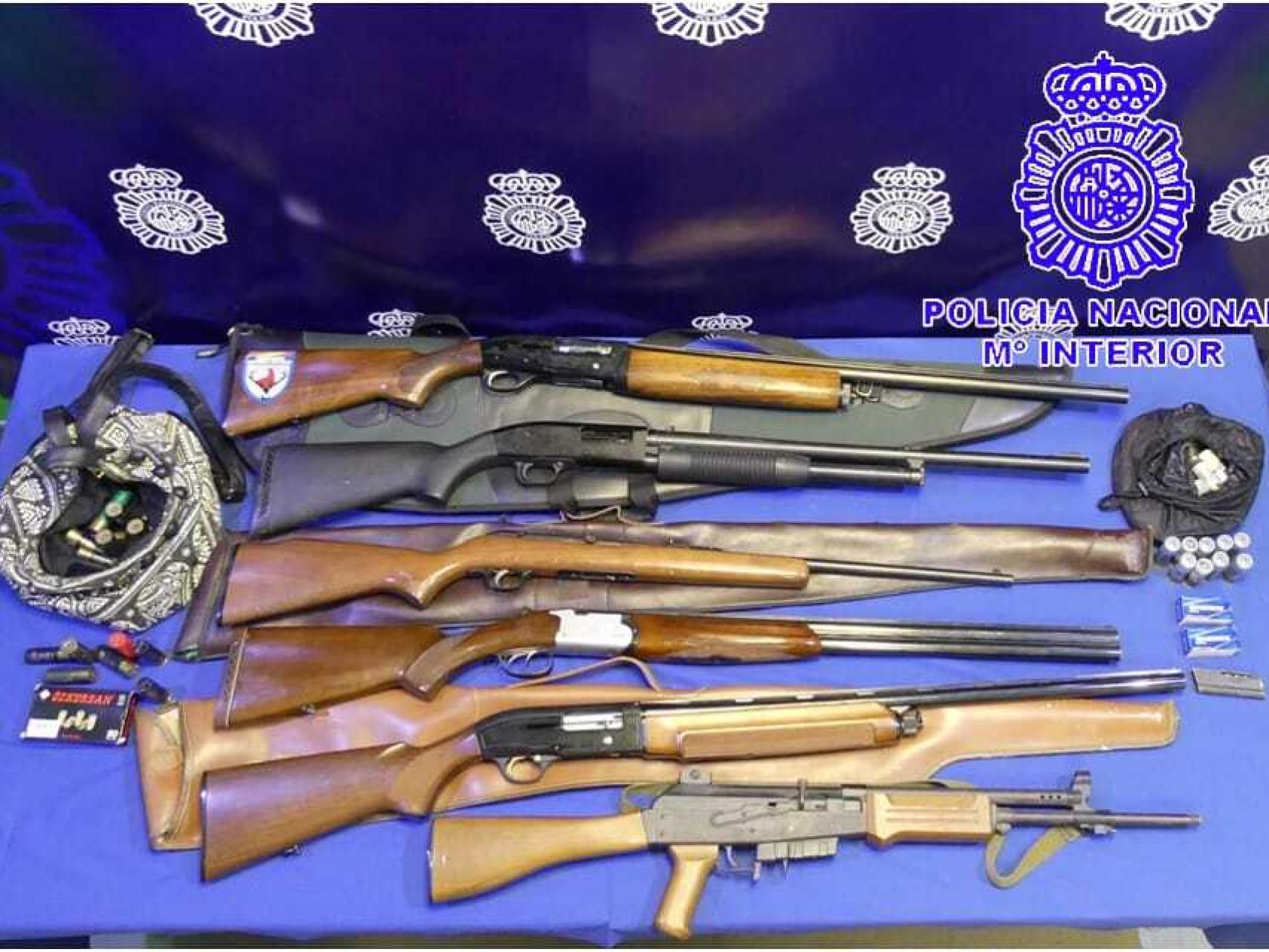 Armas intervenidas