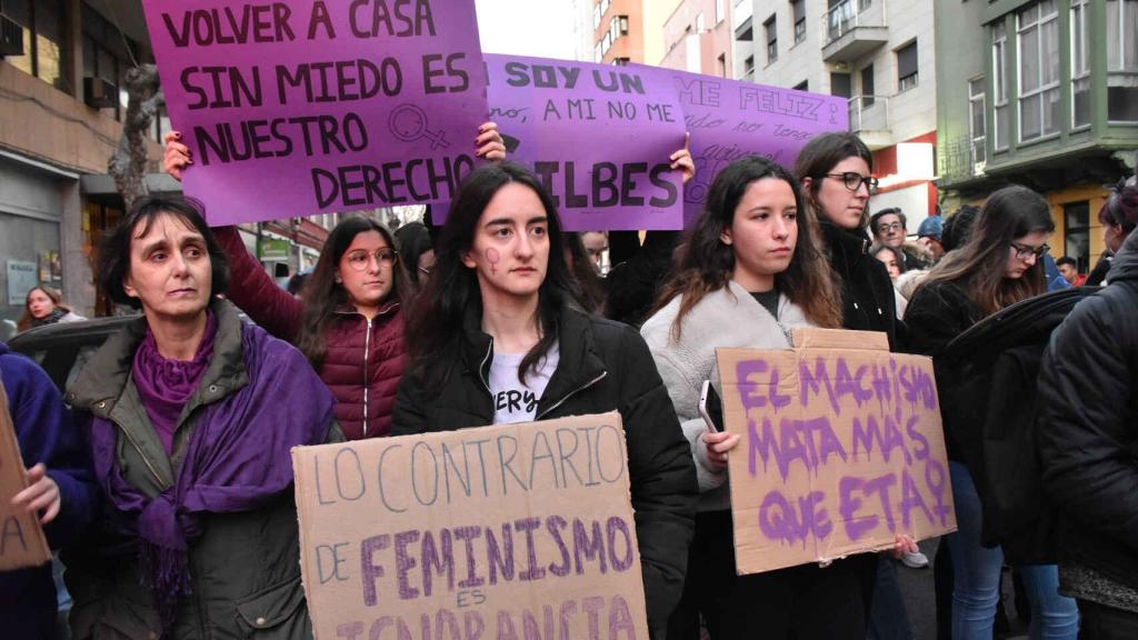 Manifestación por el 8-M en Zamora (2019)