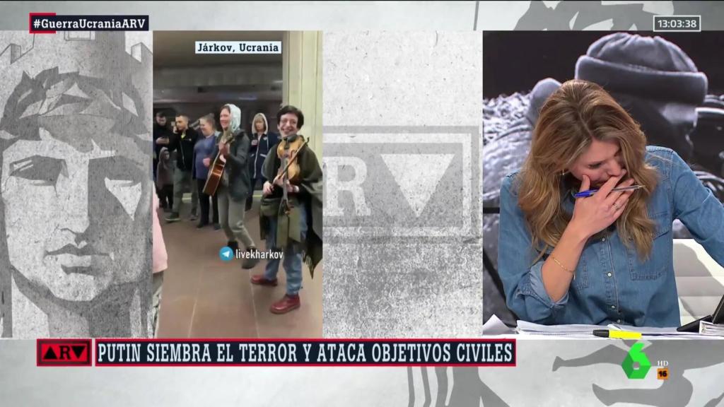 Diana Mata ha roto a llorar en directo en 'Al Rojo Vivo'.