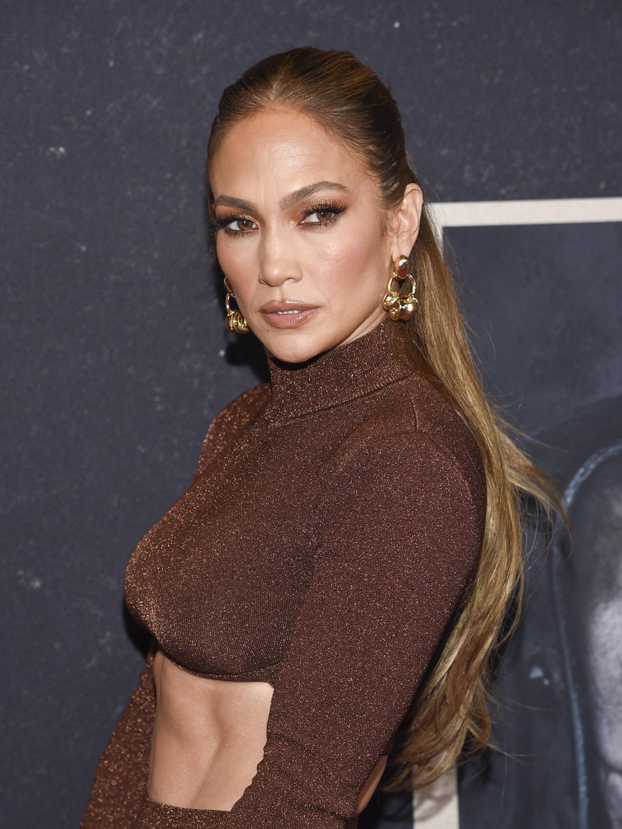 Jennifer Lopez en el estreno de 'The last Duel'.