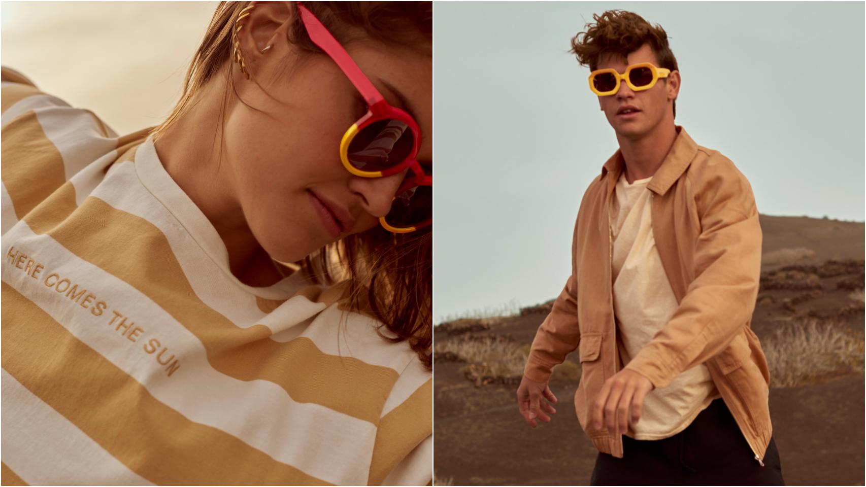 Dos modelos posan con las nuevas gafas de Mr. Boho, pertenecientes a su colección 'We are power'.
