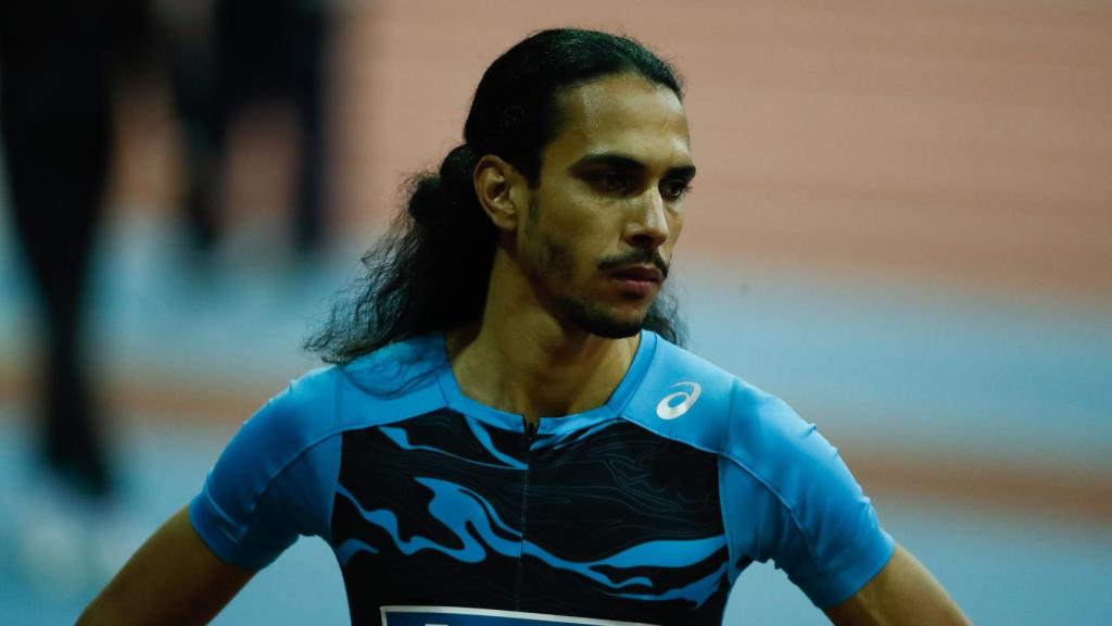 Mohamed Katir tras el meeting de Madrid