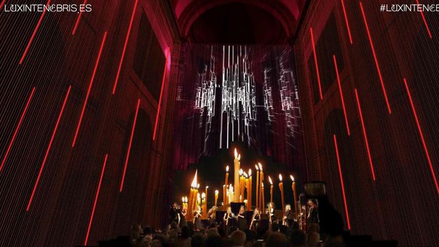 Uno de los momentos de 'Lux in Tenebris' en ediciones anteriores.