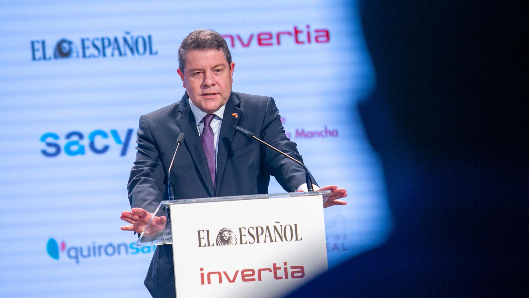 Emiliano García-Page, presidente de Castilla-La Mancha. Foto: JCCM