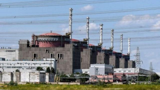 Las seis unidades de la central de Zaporiyia.