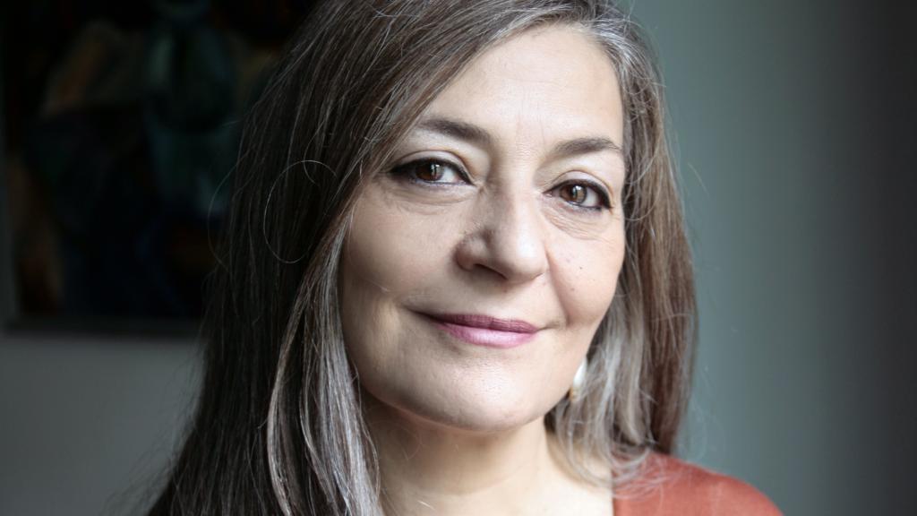 La escritora y periodista Olga Merino.
