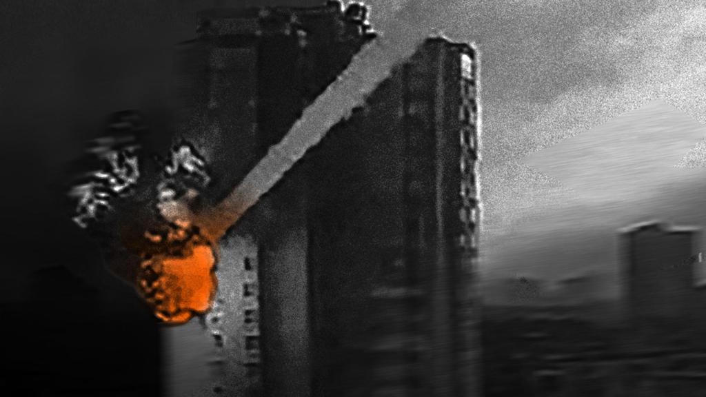 Un ataque a un edificio.