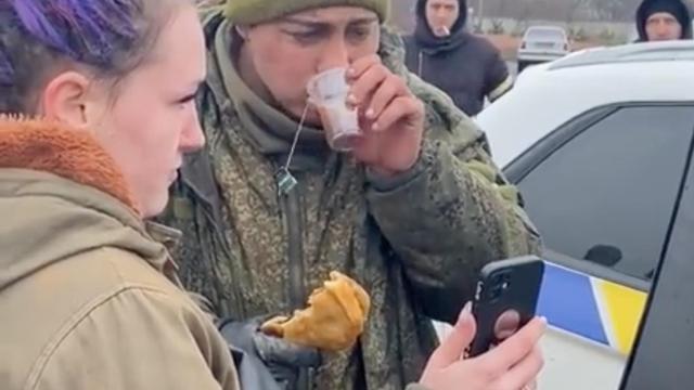Una imagen del vídeo compartido por el reportero de The Wall Street Journal.