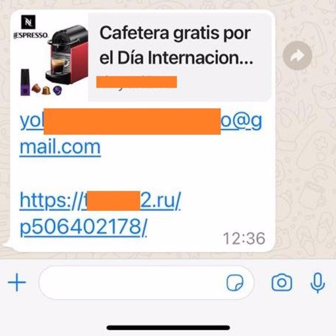 Aviso de fraude de la Guardia Civil