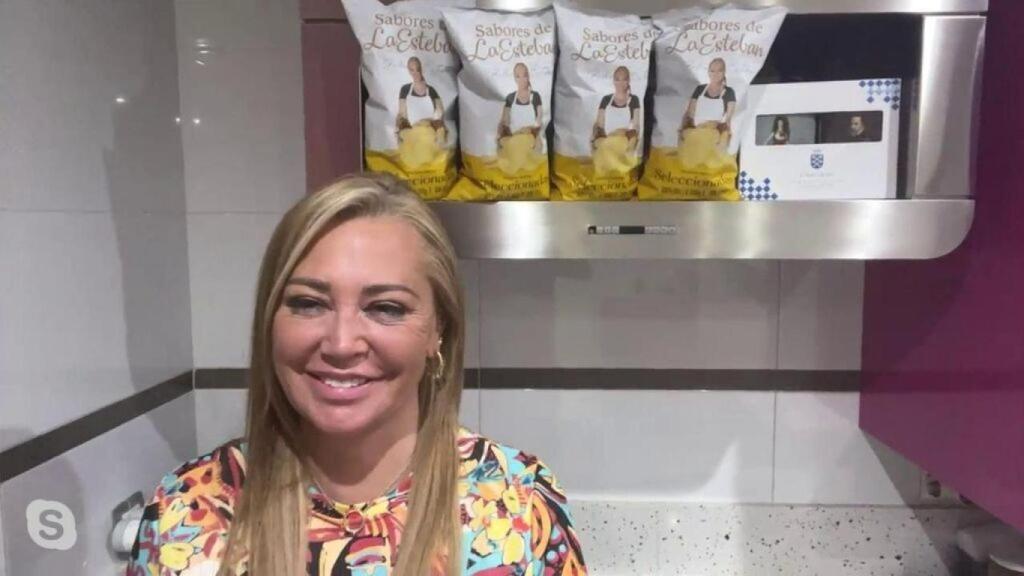 Belén Esteban durante su intervención en 'Secret Story'