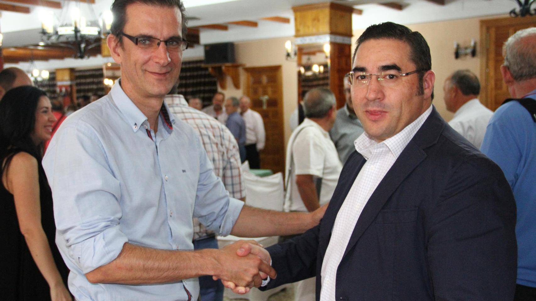 Agustín Rabadán y Luis Fernando Villanueva