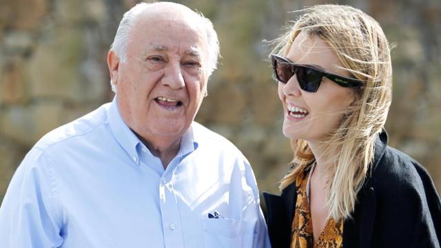 Amancio y Marta Ortega.