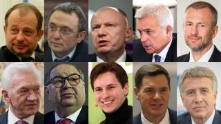 Los 10 mayores oligarcas de Rusia.