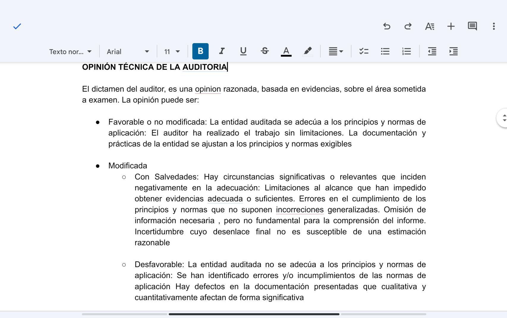 Documentos de Google