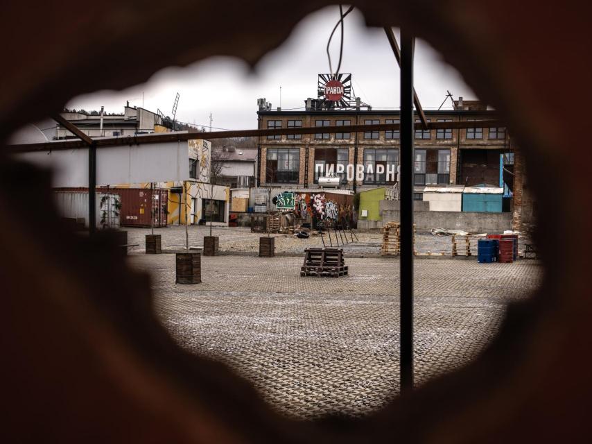 Imagen desde el exterior de la fábrica. Sus responsable piden no revelar la ubicación.
