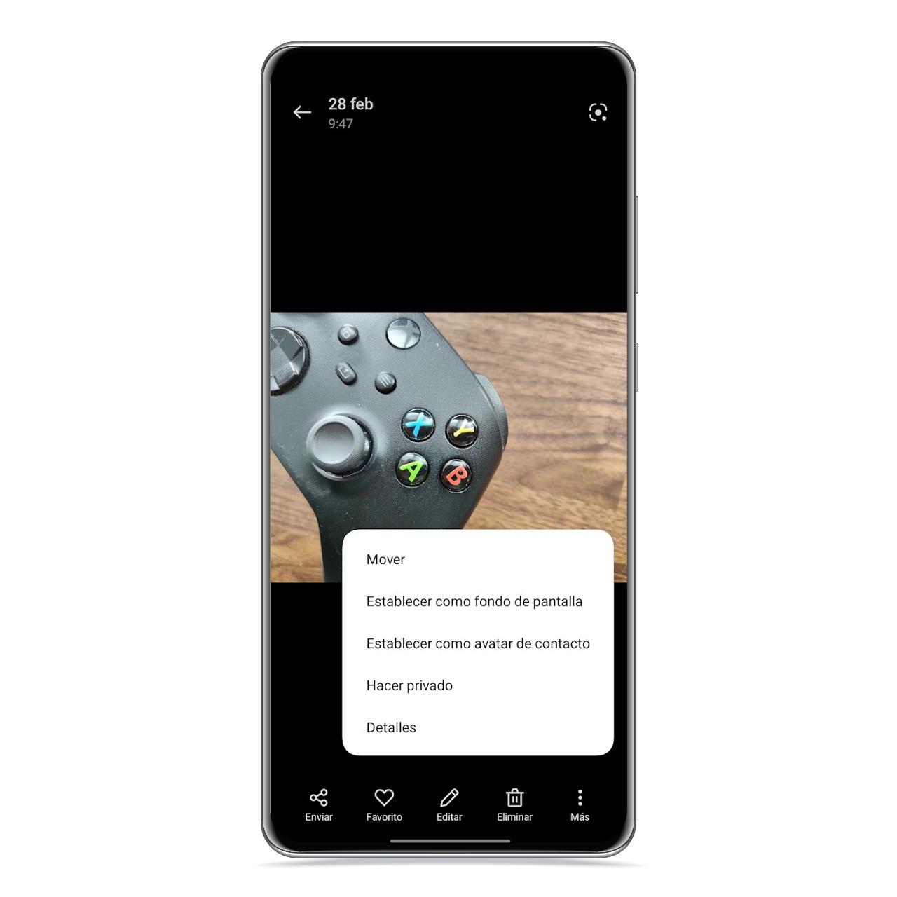 Ocultar archivo en realme