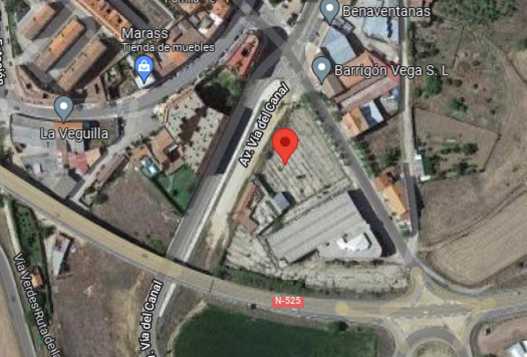 Ubicación del nuevo Mercadona de Benavente