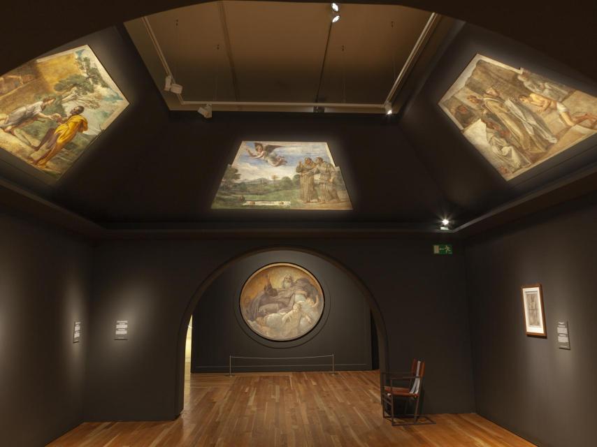 Vista de la exposición de Annibale Carracci