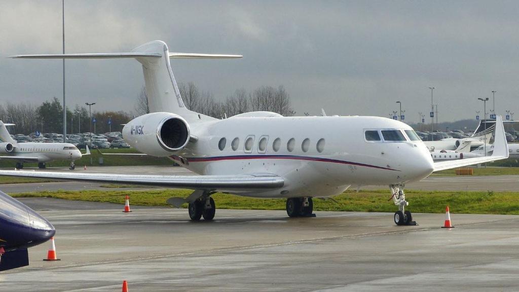 Un avión Gulfstream G650.