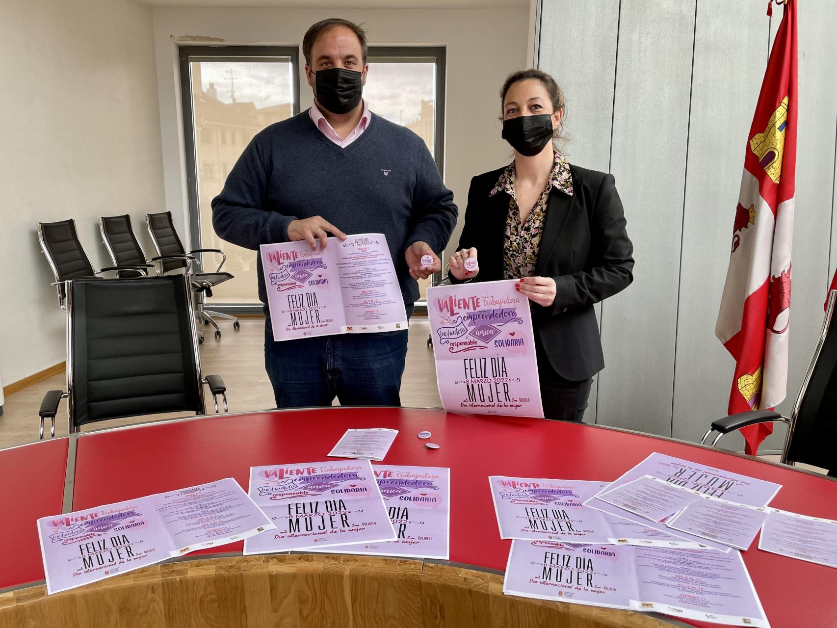 Presentación del programa para el 8M en Guijuelo