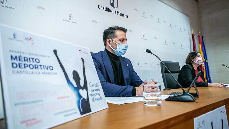 Chino, Isabel Fernández y Eloy Molina, Medallas de Oro al Mérito Deportivo en Castilla-La Mancha