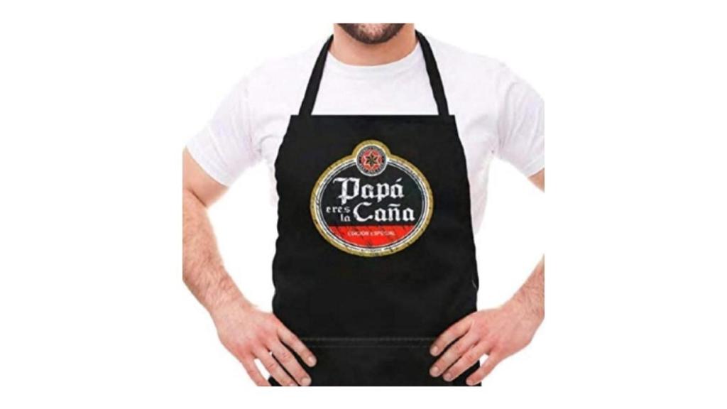 Delantal papá eres la caña
