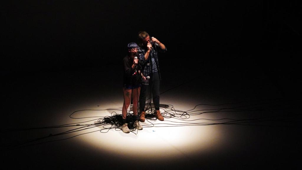 Gonzalo Cunill y Gemma Polo en un momento de la obra