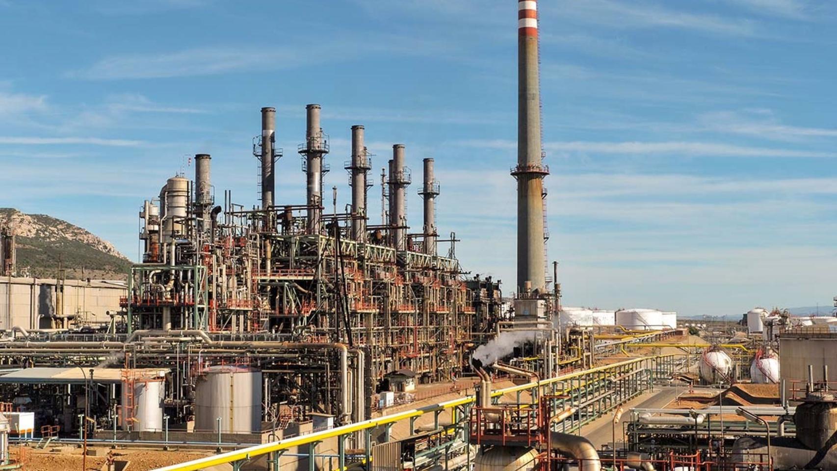 El complejo industrial de Puertollano (Ciudad Real).