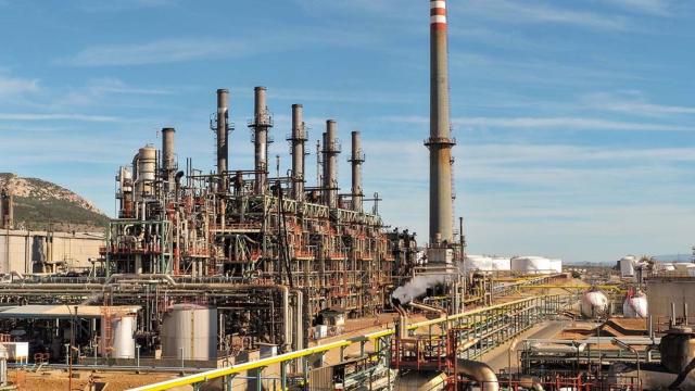 El complejo industrial de Puertollano (Ciudad Real).
