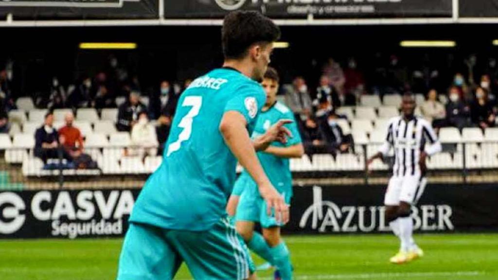 Miguel Gutiérrez, ante el Castellón.