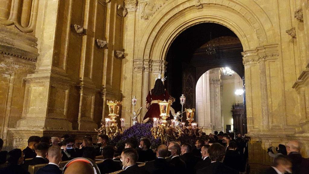 Huerto llegando a la Catedral.