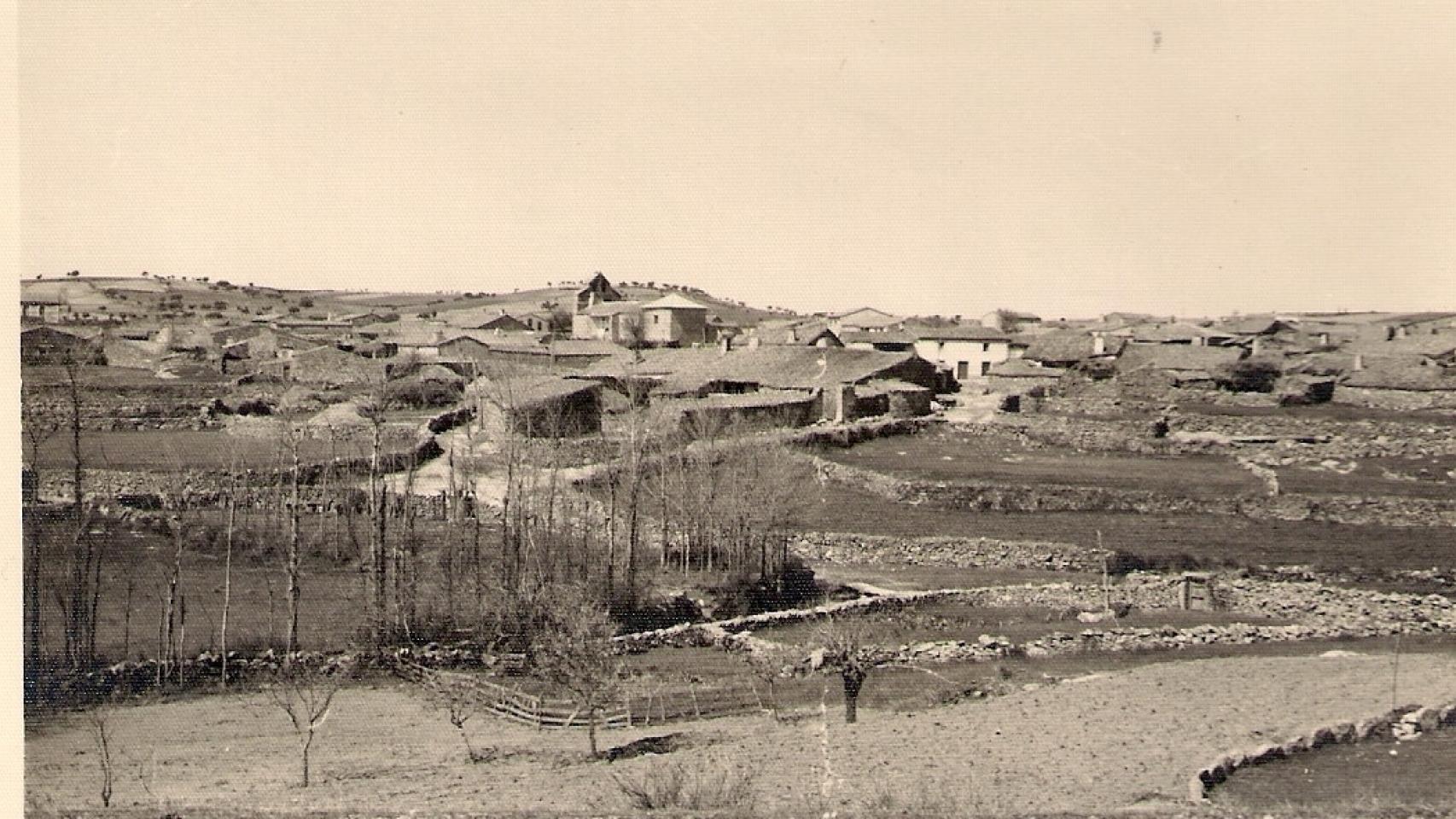 Imagen del antiguo pueblo de Argusino