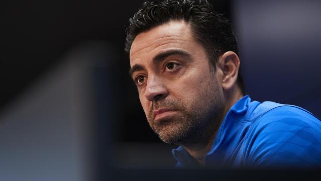 Xavi Hernández, en rueda de prensa