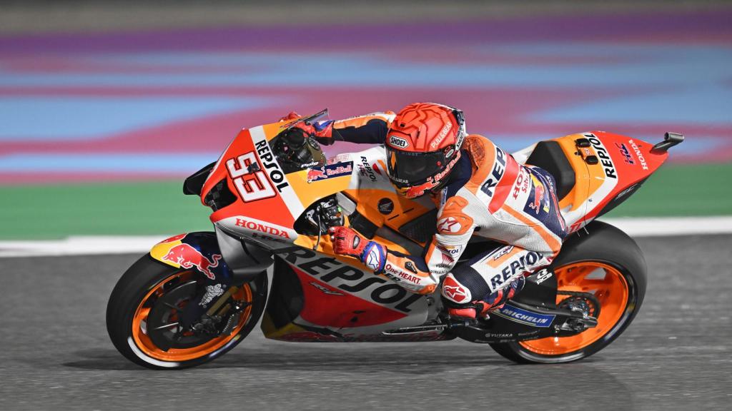 Marc Márquez en el Gran Premio de Catar