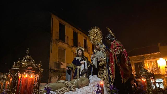 Misterio de la Mortaja del Calvario en Lagunillas.