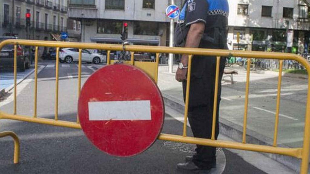 Cortes al tráfico en la Plaza España durante el lunes y el martes