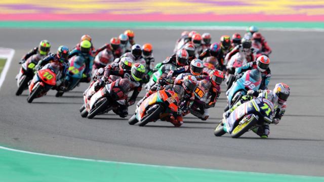 Carrera de Moto3 en el GP de Qatar