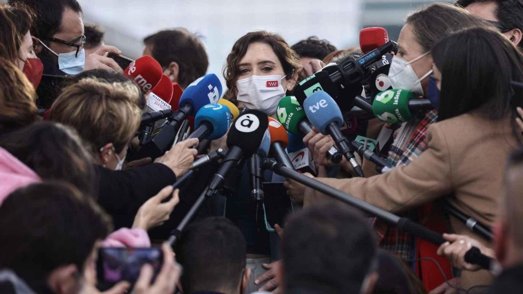 La presidenta de la Comunidad de Madrid, Isabel Díaz Ayuso.