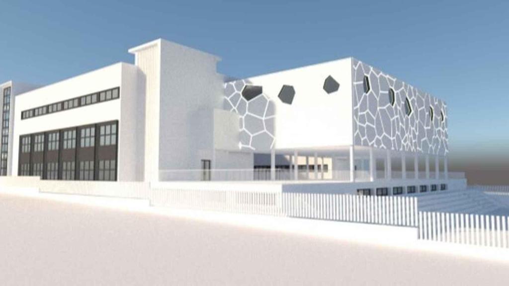 Infografía del diseño previsto del centro de FP.