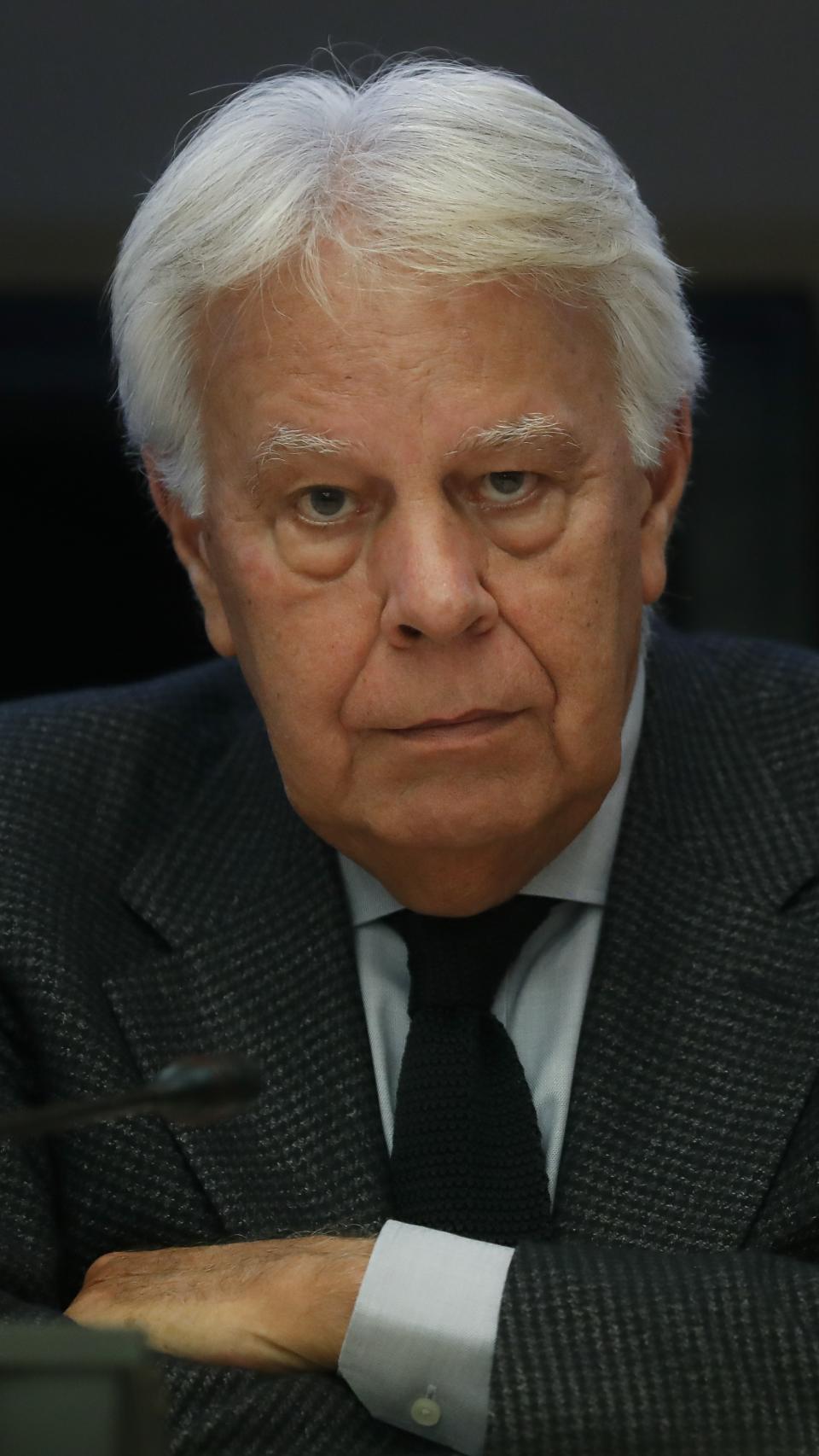 El que fuera presidente de Gobierno de España en un acto público en octubre de 2018.