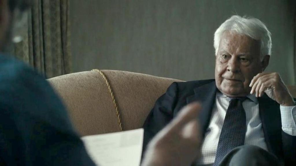 Felipe González durante su entrevista con Jordi Évole.