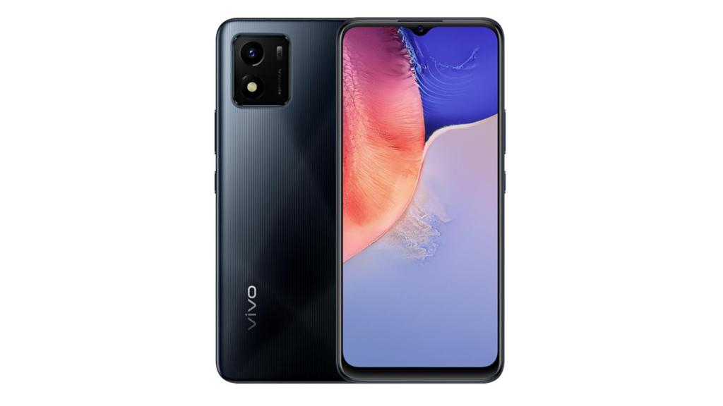 Vivo Y01 en color negro