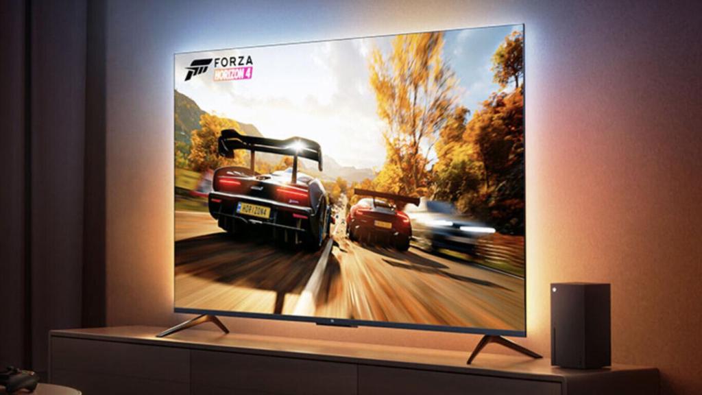 Televisor con una tira de Xiaomi